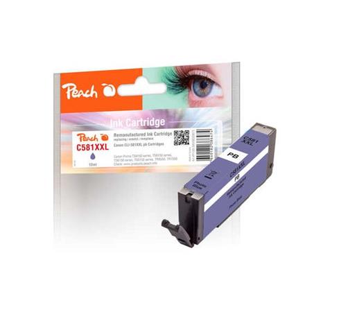 PEACH kompatibilní cartridge Canon CLI-581 XXL, blue, 12 ml 320673