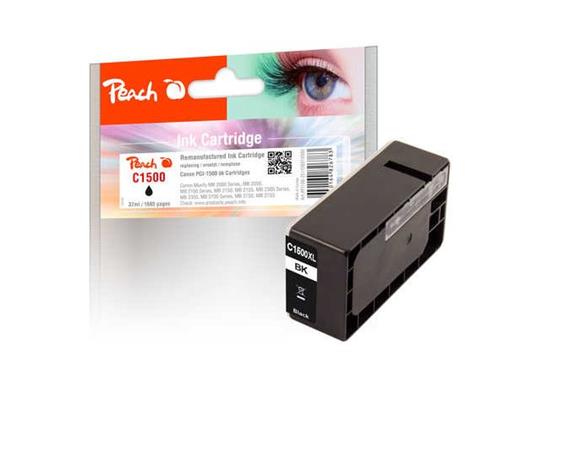 PEACH kompatibilní cartridge Canon PGI-1500XL, black, 37 ml 319380