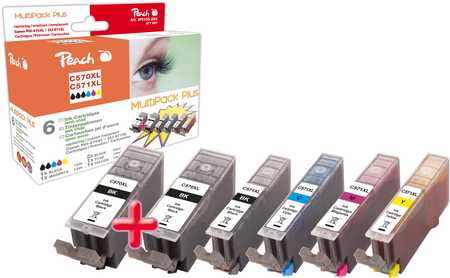 PEACH kompatibilní cartridge Canon PGI-570XL/CLI-571XL MultiPack Plus 319682