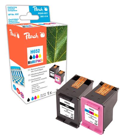 PEACH kompatibilní cartridge HP No 652 MultiPack Plus 320098