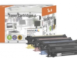 PEACH kompatibilní toner Brother TN-135 MultiPack, CMYK, 5000/4000 výnos PT287