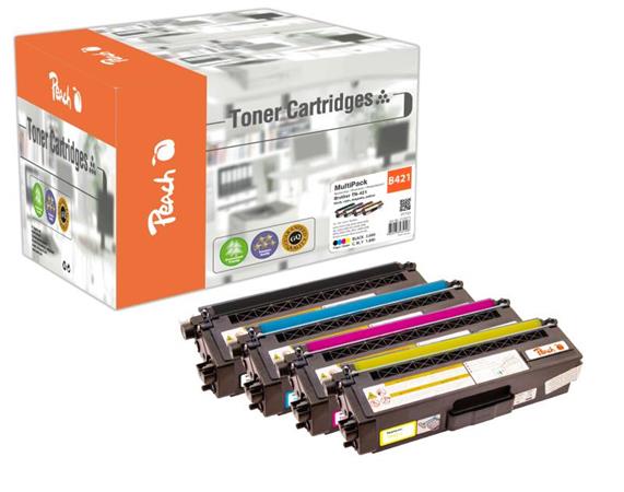 PEACH kompatibilní toner Brother TN-421 MultiPack bk, c, m, y PT793