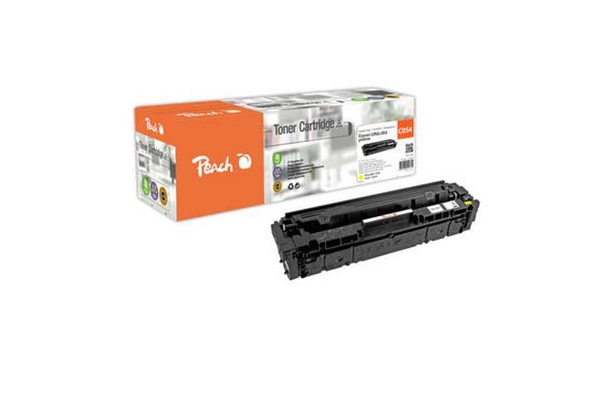 PEACH kompatibilní toner Canon CRG-054, žlutá, 1200str. 112316