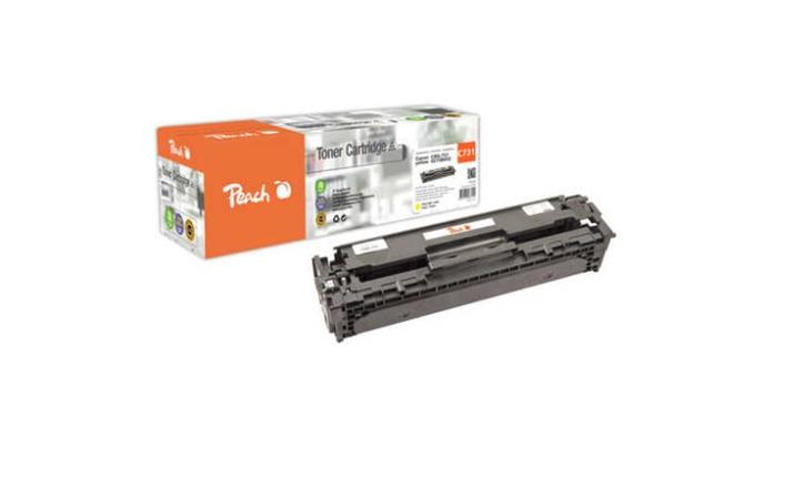 PEACH kompatibilní toner Canon CRG-731, žlutá, 1800str. 111579