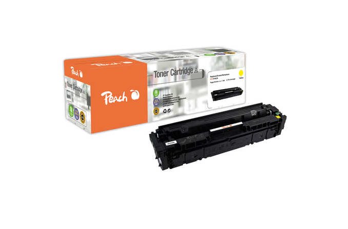 PEACH kompatibilní toner HP CF402A, 201A, žlutá, 1400str 112086