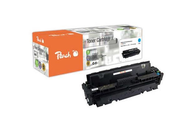 PEACH kompatibilní toner HP CF411A, No 410A, azurová, 2300str 112090