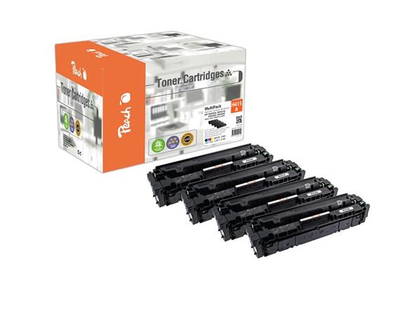 PEACH kompatibilní toner HP No 415A MultiPack, bk, c, m, y, 1x2400, 3x2100 výnos 112364