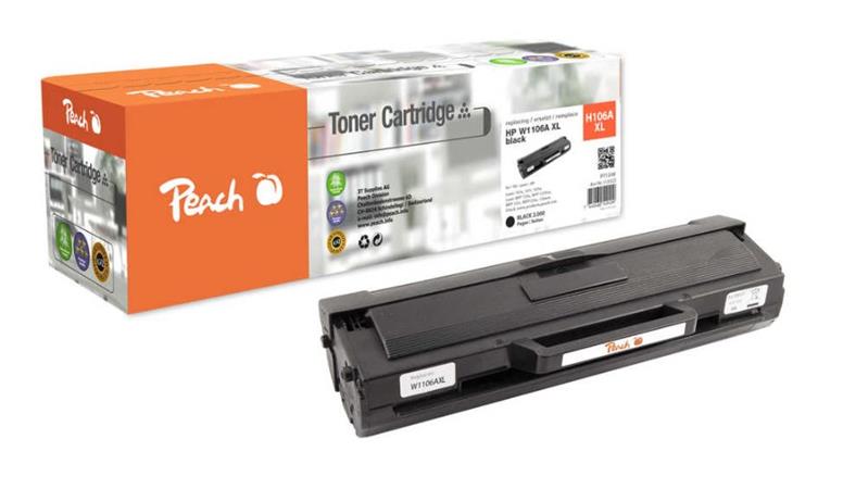 PEACH kompatibilní toner HP W1106A, No 106A XL, černá, 2000 výnos 112522
