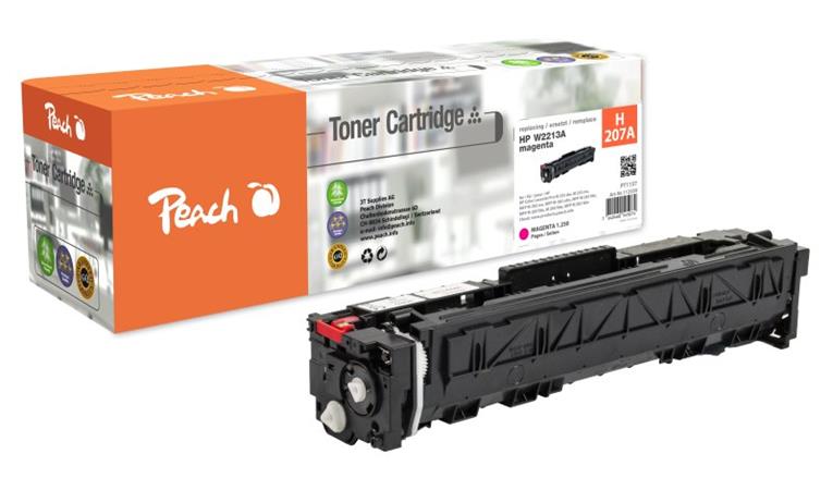 PEACH kompatibilní toner HP W2213A, No 207A magenta PT1157
