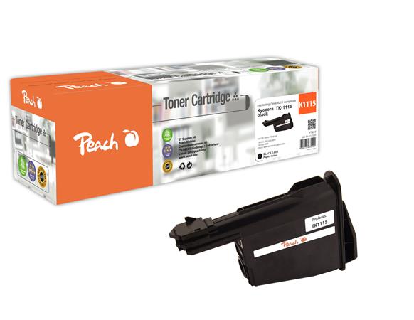 PEACH kompatibilní toner Kyocera TK-1115, černá, 1600 str. 112105