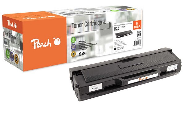 PEACH kompatibilní toner, No 106A, black, Level indikátor, 1000 výnos 112457