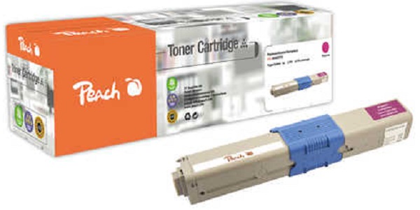 PEACH kompatibilní toner OKI 44469705, magenta, 2000 výnos PT242