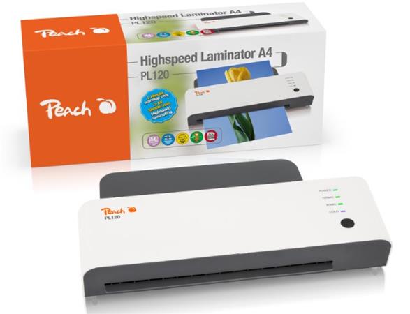 PEACH laminovačka Highspeed PL120, A4, 2x125 mic 510864