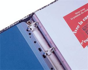 PEACH/OEM Pásek s perforací pro zavěšení do pořadače 100ks lambandeadh