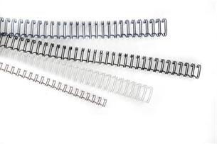 PEACH/OEM Vazací hřbet kovový (3/1") A4 průměr 8mm bílý 100ks lamrm34dr08bl100