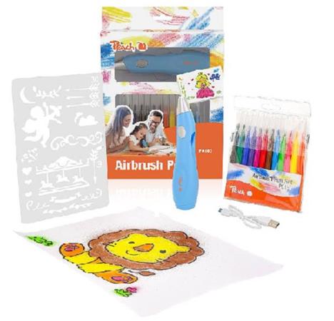 PEACH sada náplní pro electrický sprejovací kreslící set pro děti, 12 ks 511036