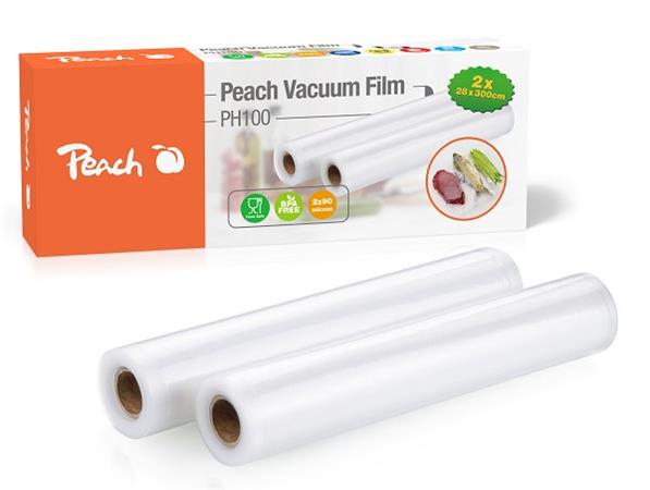 PEACH vakuovací folie PH100, 2 role 28x600cm, celkově 1200cm 511126