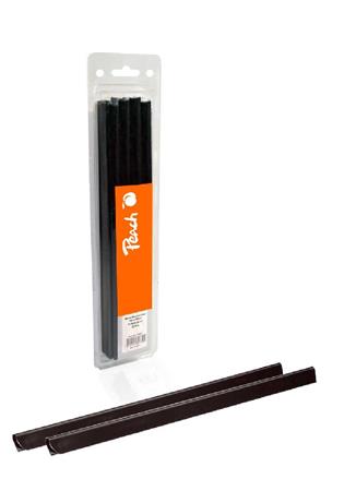 PEACH vazací plastový klips 6mm black, 25 ks 510803