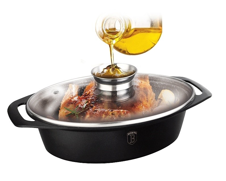 Pekáč Berlingerhaus s mramorovým povrchom 33 cm Granit Diamond Line BH-1460