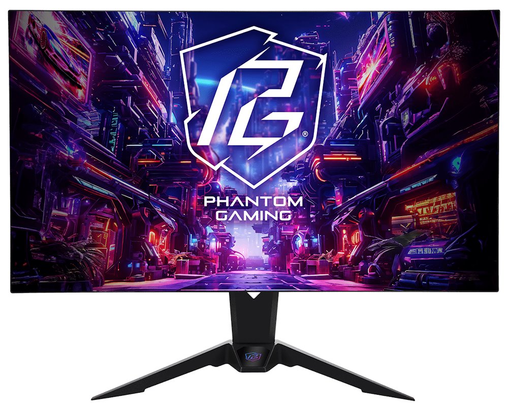 Phantom Gaming by Asrock monitor PGO32UFS 32" /OLED/3840x2160/240Hz/275cd/m2/0,03ms/DP/HDMI/USB-C/repro 90LXA0N0-A0E1A0C