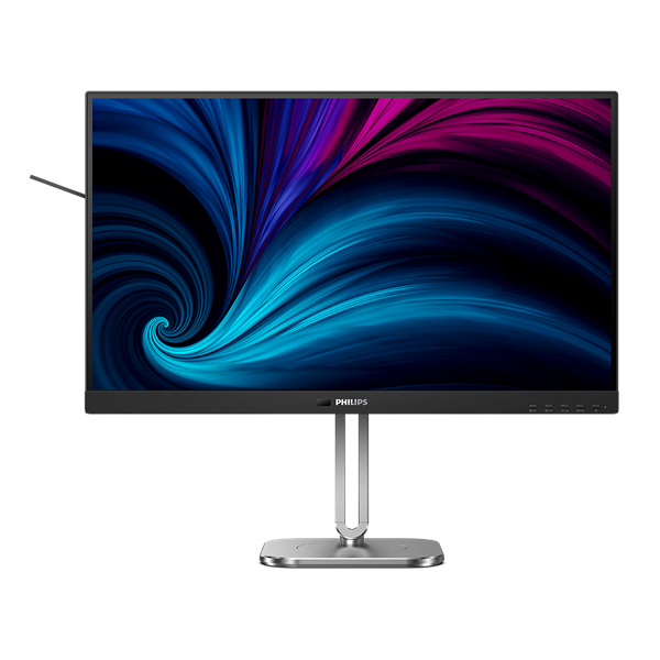 Philips 27B2U4601/00 27" IPS LED 2560x1440 50 000 000:1 4ms 350 DP HDMI USB-C (100W) pivot repro tmavošedý