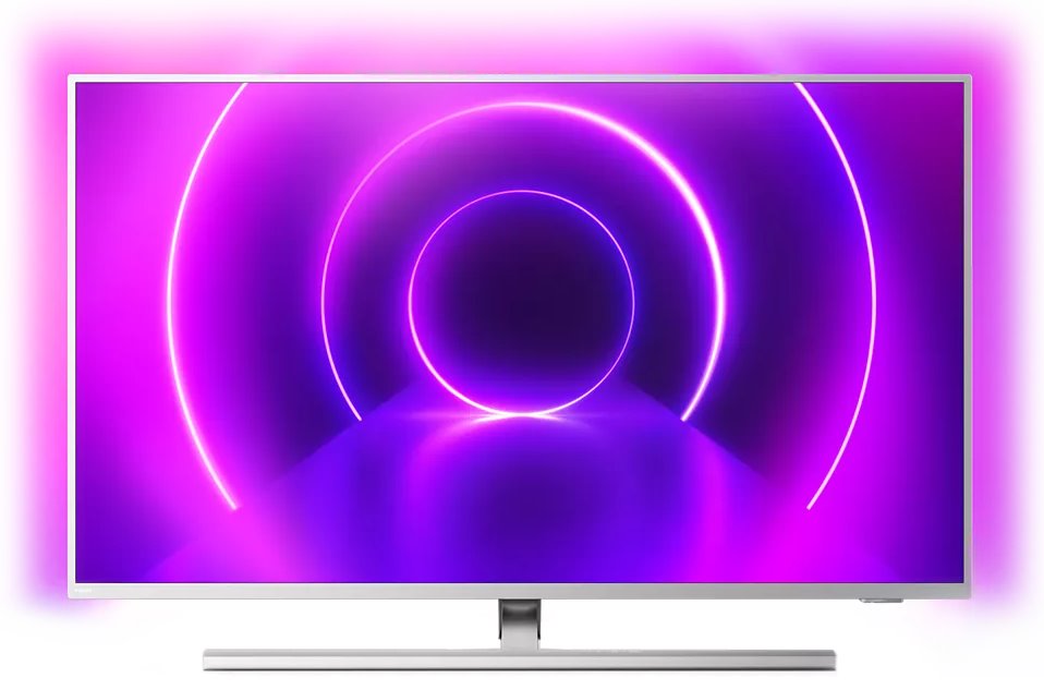 Philips 65PUS8505/12 LED 4K UHD, Android s 3strannou funkcí Ambilight, Engine P5 Perfect Picture, HDR 10+, Silver