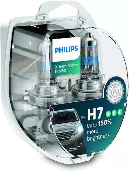 Philips H7 X-tremeVision Pro150 2 ks aitožiarovka 8719018005694
