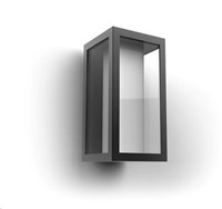 PHILIPS Impress Venkovní nástěnné svítidlo, White and Color Ambience, úzké, integr.LED, Antracit 1742930P7