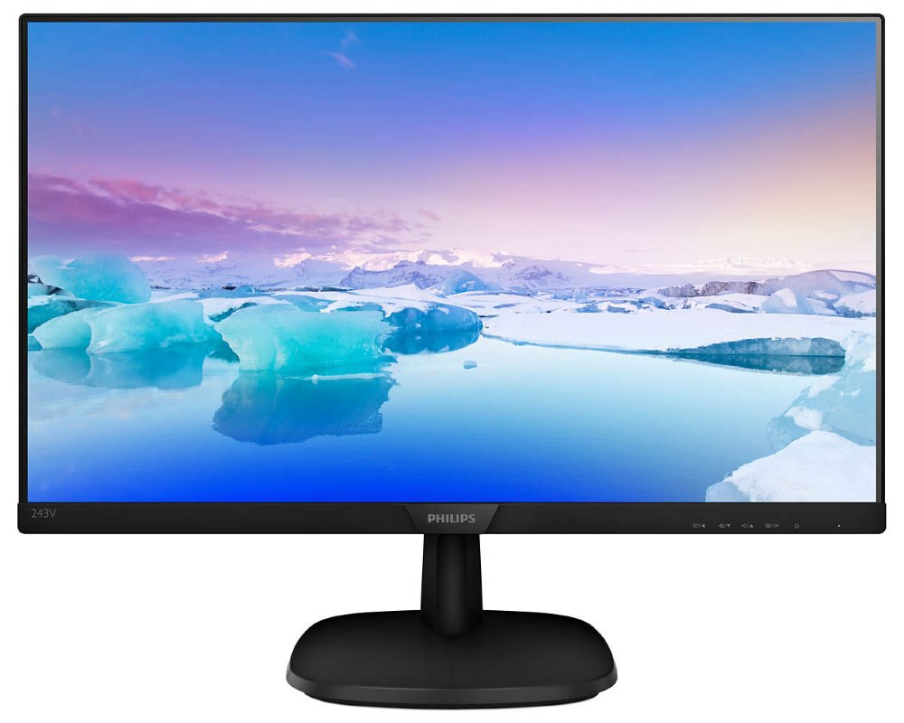 Philips LCD 243V7QJABF 23,8" IPS/1920x1080/10M:1/4ms/250 cd/VGA/HDMI/DP/repro 243V7QJABF/00