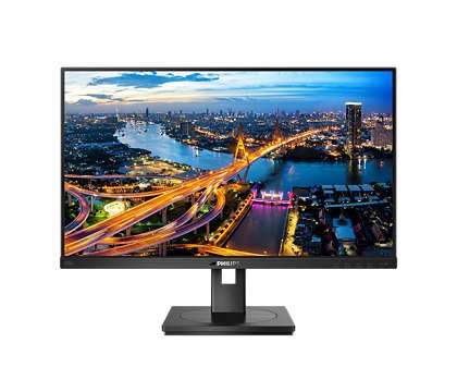 Philips LCD 275B1H 27" IPS /2560x1440@75Hz/300cd/1000:1/50M:1/4ms/300cd/HDMI/DP/DVI/4xUSB/WEBCAM/Repro/pivot/ 275B1H/00