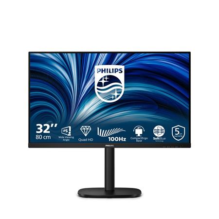 Philips LCD 32B2N3500 31,5" IPS/2560x1440@100Hz/4ms/350cd/2xHDMI/DP/4xUSB/Repro/Pivot/HAS/VESA 32B2N3500/00