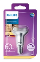 PHILIPS LED žárovka reflektorová R50 36° 230V 4,3W E14 DIM 390lm 2700K A+ 15000h (Blistr 1ks) 929001891201