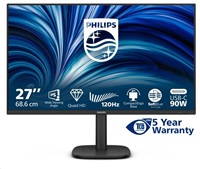 Philips MT 27" 27B2U3601 - 2560x1440,IPS,120Hz,HDMI,DP,USBhub,USB-C,RJ45,Repro,Pivot 27B2U3601/00