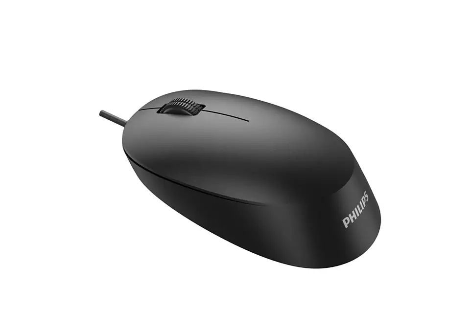 Philips myš SPK7207B - kabelová myš 1600 DPI SPK7207B/00