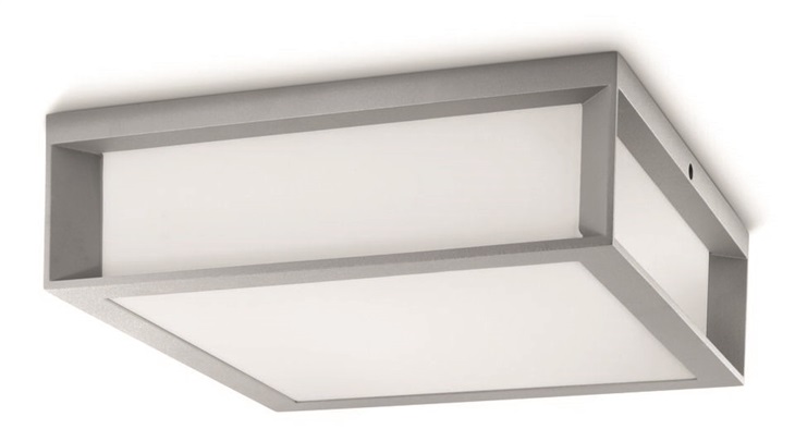 Philips Skies svít. VENKOVNÍ IP44, šedá Svietidlo stropne 8719514385344