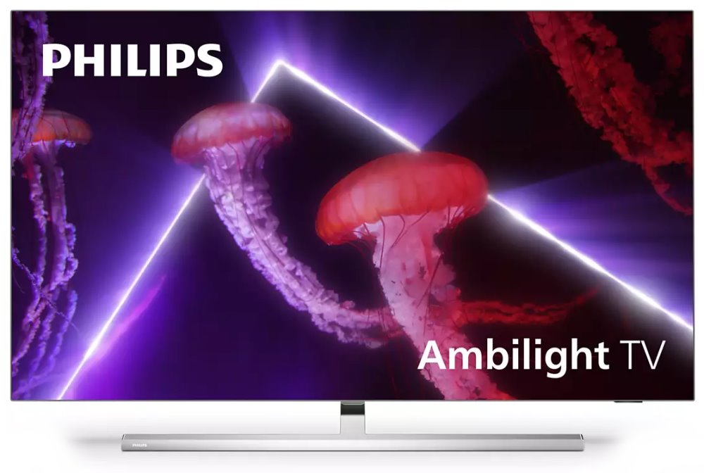PHILIPS SMART OLED TV 55"/ 55OLED807/ 4K Ultra HD 3840x2160/ DVB-T2/S2/C/ H.265/HEVC/ 4xHDMI/ 3xUSB/ Wi-Fi/ 55OLED807/12