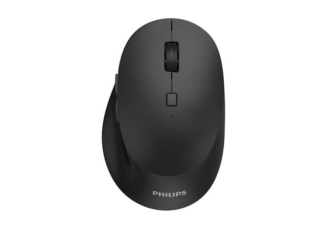 Philips SPK7607 Wireless Mouse, 2.4GHz+BT3.0+BT5.0 SPK7607B/00
