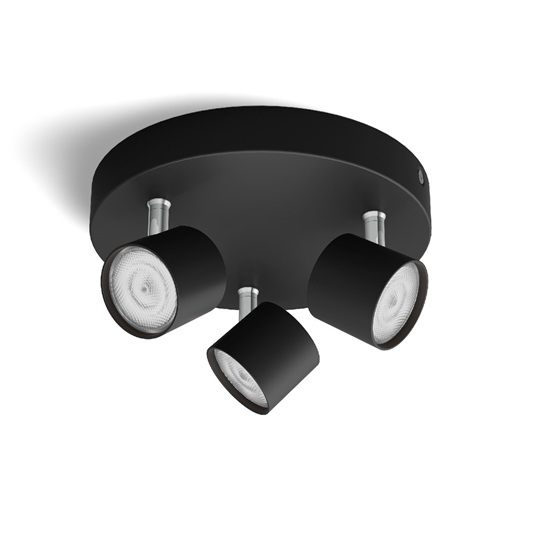 Philips Star BODOVÉ 3X4 2700K stm. C 8719514435414