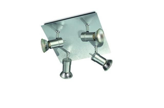 Philips Titan 55084/48/PN 4xGU10 hliník Stropne bodove svietidlo 8718696156025