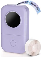 Phomemo Tiskárna štítků D30, fialová + role štítků 100 ks (12x40 mm) 10400101862