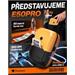 Phomemo Tiskárna štítků E50 Pro, oranžová + role štítků 230 ks (50x30 mm) 10400109011