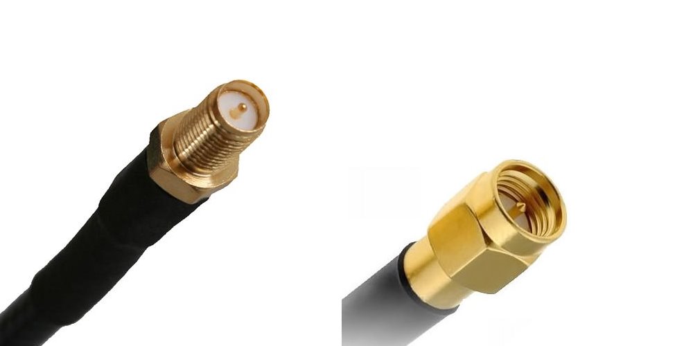Pigtail RF240 1m - RSMA female / SMA male 08-RF-SM-01