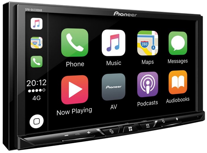 PIONEER autorádio SPH-DA230DAB/ 7" LCD Touch/ BT