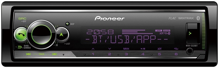 Pioneer MVH-S520BT 4988028434495
