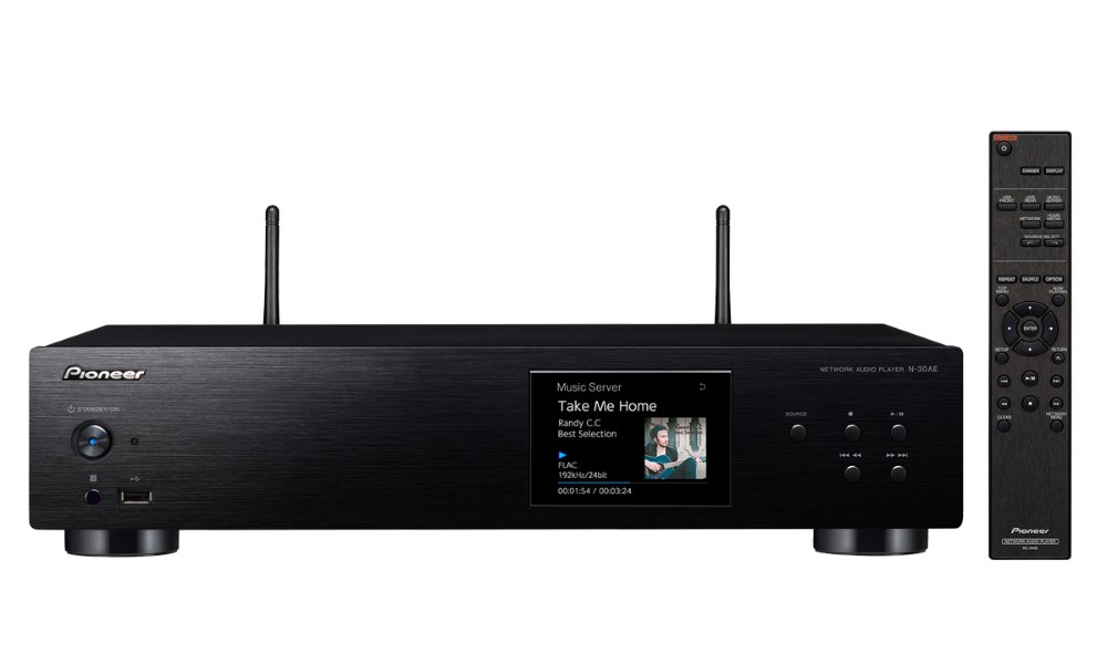 PIONEER N-30AE-B Síťový přehrávač/ Černý