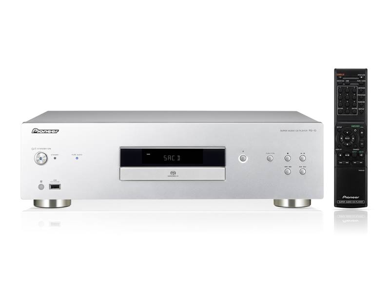 PIONEER PD-10-S SA/CD přehrávač/ Direct Stream Digital playback/ Stříbrný