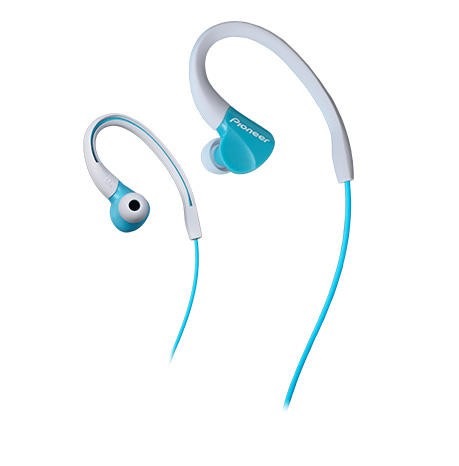 PIONEER SE-E3-GR sluchátka / světle modrá