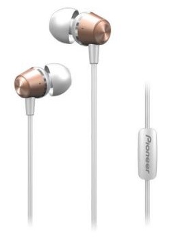 PIONEER SE-QL2T-P sluchátka / růžová