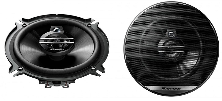 Pioneer TS-G1330F coaxial car speakers, 13 cm 3-pásmové koaxiální reproduktory do auta (250 W)