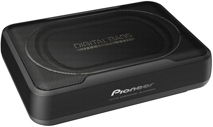 Pioneer TS-WX130DA Kompaktní, aktivní subwoofer do auta s vestavěným zesilovačem třídy D (160 W)